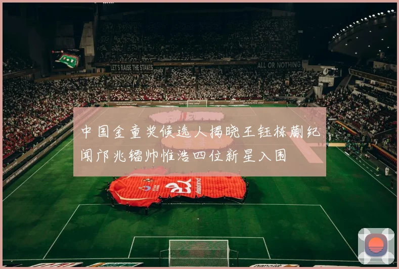 中国金童奖候选人揭晓王钰栋蒯纪闻邝兆镭帅惟浩四位新星入围